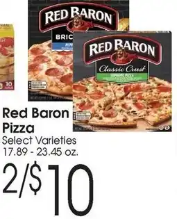 Family Fare Red baron pizza offer