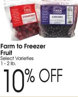 Family Fare Farm to Freezer Fruit offer