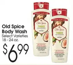 Family Fare Old Spice Body Wash offer