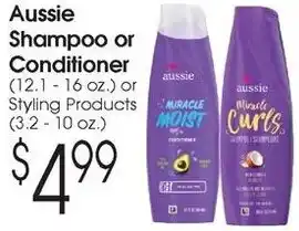 Family Fare Aussie shampoo or conditioner offer