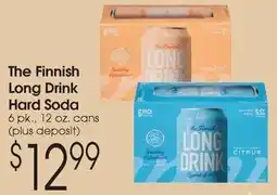 Family Fare The finnish long drink hard soda offer