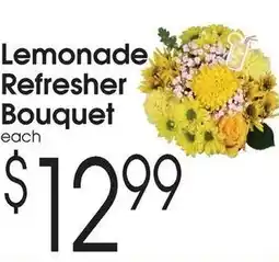 Family Fare Lemonade refresher bouquet offer