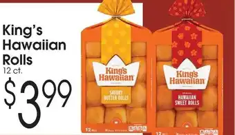Family Fare King's hawaiian rolls offer