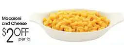 Family Fare Macaroni and cheese offer