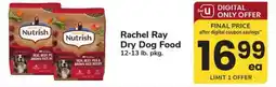 Safeway Rachel ray dry dog food offer