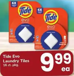 Safeway Tide evo laundry tiles offer