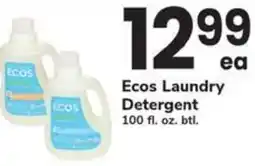 Safeway Ecos laundry detergent offer