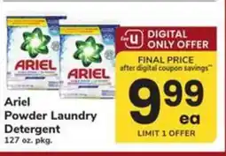 Safeway Ariel powder laundry detergent offer