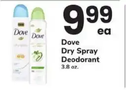 Safeway Dry spray deodorant 3.8 oz. offer