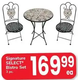Safeway Signature select bistro set offer