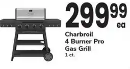 Safeway Charbroil 4 burner pro gas grill offer