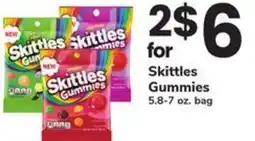 Safeway Skittles gummies offer