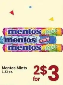 Safeway Mentos mints offer