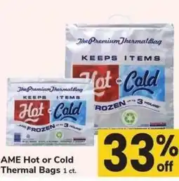 Safeway Ame hot or cold thermal bags offer