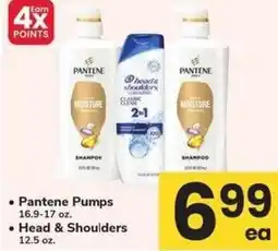 Safeway Pantene pumps head & shoulders offer