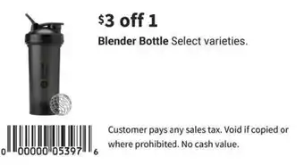 Blender Bottle