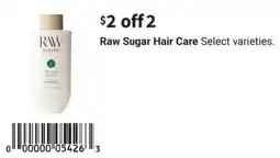 Walgreens Raw Sugar Hair Care offer