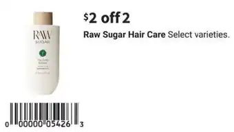 Walgreens Raw Sugar Hair Care offer