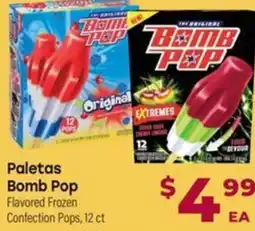 Los Altos Ranch Market Paletas bomb pop offer