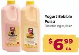 Los Altos Ranch Market Yogurt bebible paisa offer