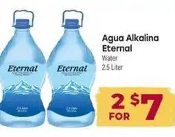 Los Altos Ranch Market Agua alkalina eternal offer