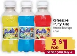 Los Altos Ranch Market Refrescos fruity king offer
