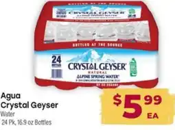 Los Altos Ranch Market Agua crystal geyser offer