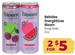 Los Altos Ranch Market Bebidas energéticas bloom offer