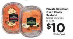 Ralphs Private Selection Oven Ready Seafood offer
