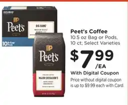 Ralphs Peet's Coffee offer