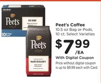 Ralphs Peet's Coffee offer