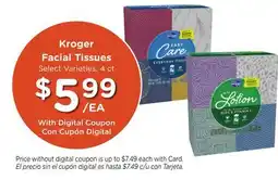 Ralphs Kroger Facial Tissues offer