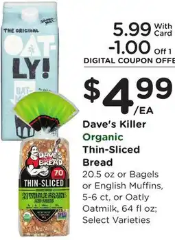 Ralphs Dave's Killer Bread offer