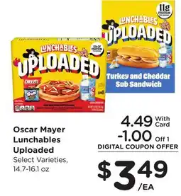 Ralphs Oscar Mayer Lunchables Uploaded offer