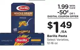 Ralphs Barilla Pasta offer