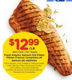 Ralphs Fresh Atlantic Salmon Full Fillets offer