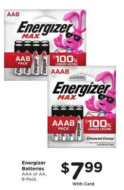 Ralphs Energizer Batteries offer