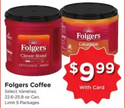 Ralphs Folgers Coffee offer