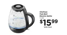 Ralphs Chefman Fast-Boil Electric Kettle offer