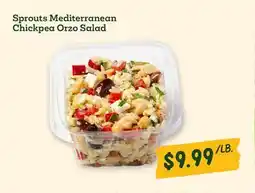 Sprouts Farmers Market Sprouts Mediterranean Chickpea Orzo Salad offer