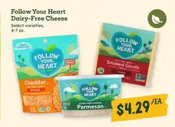 Sprouts Farmers Market Follow Your Heart Dairy-Free Cheese offer