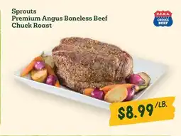Sprouts Farmers Market Sprouts Premium Angus Boneless Beef Chuck Roast offer