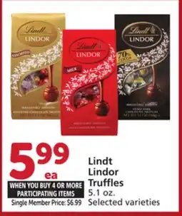 Vons Lindt Lindor Truffles offer