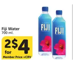 Vons Fiji Water offer