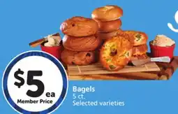 Vons Bagels offer