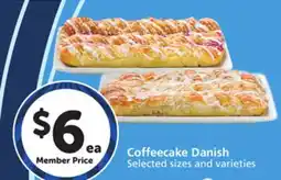 Vons Coffeecake Danish offer