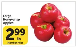 Vons Large Honeycrisp Apples offer