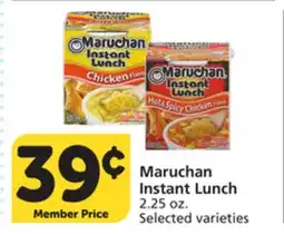 Vons Maruchan Instant Lunch offer