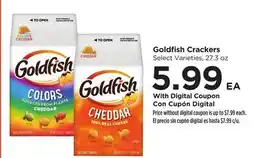Food 4 Less Goldfish Crackers offer