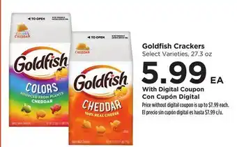 Food 4 Less Goldfish Crackers offer
